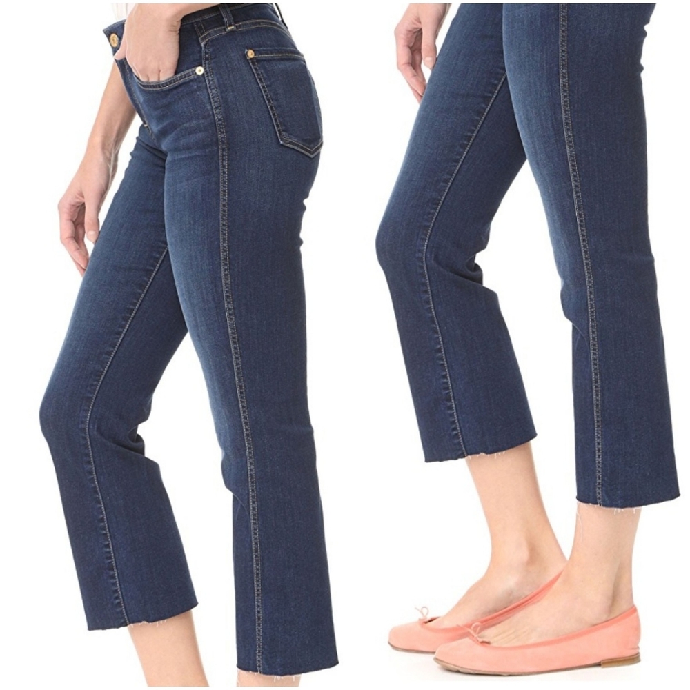 7 For All Mankind cropped Bootcut Jean's Size 28